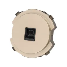 Розетка компьютерная RJ45  шампань  Байкал TDM