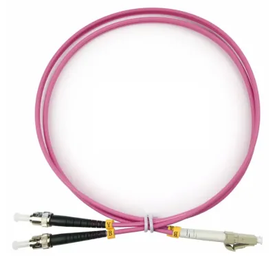 Патч-корд оптический duplex 1,5м LC-ST 50/125MM OM4 LSZH