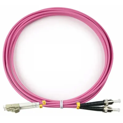 Патч-корд оптический duplex 3м LC-ST 50/125MM OM4 LSZH