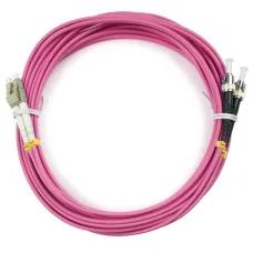 Патч-корд оптический duplex 7м LC-ST 50/125MM OM4 LSZH
