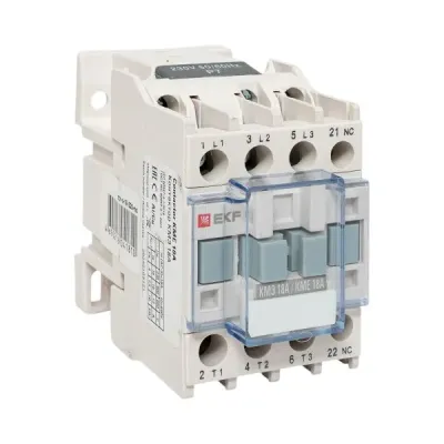 Контактор малогабаритный КМЭ 18А 220В 1NC EKF