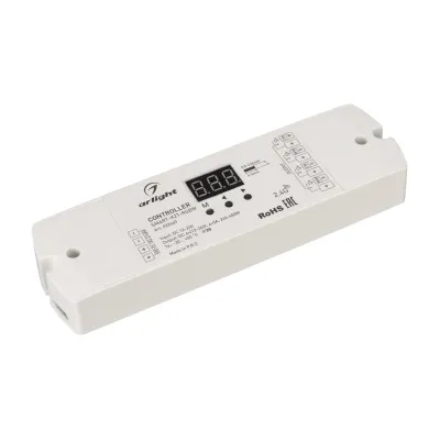 Контроллер SMART-K27-RGBW 12-24V, 4x5A, 2.4G ARL, IP20 пластик, 5 лет