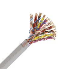 Витая пара U/UTP cat5e 50х2х24AWG CU PVC IN БЕЛЫЙ 305м