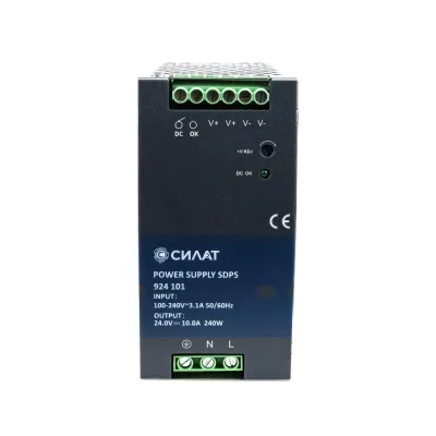 Блок питания на DIN-рейку, 240W, 10A, 24V / 90-264VAC
