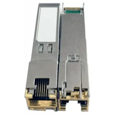 Модуль SFP медный 100/1000 Мбит/с (переключатель G/F) RJ45 витая пара до 100 м авто-MDIX