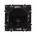 Механизм розетки с USB зарядкой SCT-NOBE-MUAC-SFPL-GD 230V, 16A, Золото светлое, 3 поста