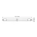 Лампа Gauss Elementary T8 24W 2000lm 4000K G13 1200mm стекло LED 1/20