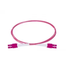 Патч-корд оптический HD, OM4, 2х50/125, дуплекс LC - дуплекс LC, UNIBOOT PUSH-PULL, 10 м