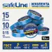 Изолента ПВХ син.15мм 10м Safeline