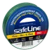 Изолента ПВХ зеленая 15мм 20м Safeline