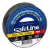 Изолента ПВХ черная 19мм 20м Safeline