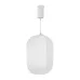 Светильник SP-SETA-HANG-L410х300-7W Warm2700 WH, 320 deg, 230V, IP20, Натуральный шелк, 3 года