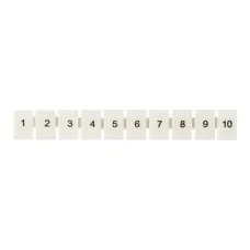 Маркеры для ST 1,5 с нумерацией 1-10 (100 шт.) EKF