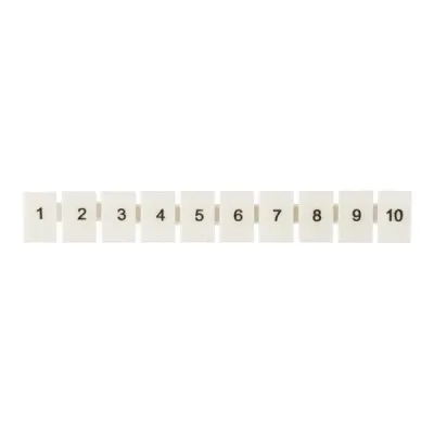 Маркеры для ST 1,5 с нумерацией 1-10 (100 шт.) EKF