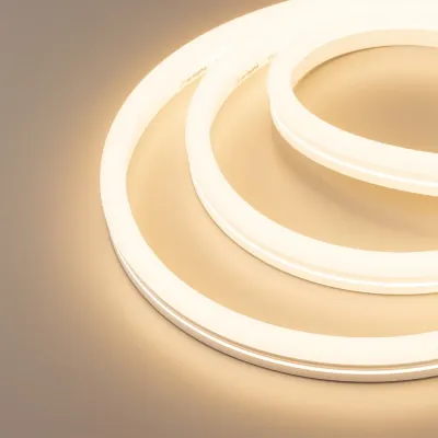 Лента светодиодная герметичная MOONLIGHT-SIDE-X336-12x24mm 230V Warm2700 (11 W/m, IP65, 50m, wire x1) (ARL, Грибовидная форма, 336 LED/m)