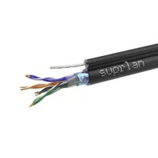 Кабель SUPRLAN Standard FTP 5e 4x2xAWG24 Cu PE Out. T-FG8 (трос) 305м