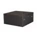 Шкаф 19'' телекоммуникационный настенный, 4U 280х600х600 мм, дверь перфорация, черный