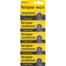 Элемент питания Navigator 94 780 NBT-CR1620-BP5