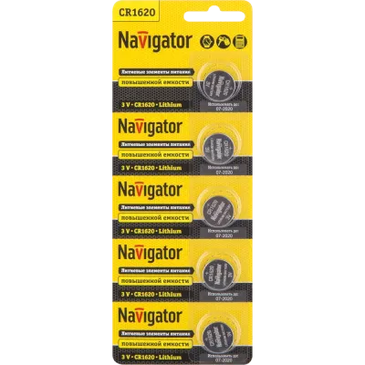 Элемент питания Navigator 94 780 NBT-CR1620-BP5