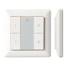 021369 Панель управления кнопочная IP20, KNX, DIM, Knob SR-KN9550K4-UP White пластик, 3 года