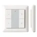 021369 Панель управления кнопочная IP20, KNX, DIM, Knob SR-KN9550K4-UP White пластик, 3 года