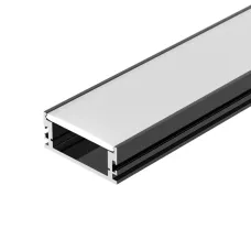 Профиль FLOOR60-H26-3000 ANOD BLACK (Алюминий)