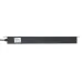 Блок розеток PDU TERACOM PRO 19' 1U 10А/250В 9 роз. Schuko шнур 2 м 3x1.5 мм2 вилка C14 корпус алюминий черный