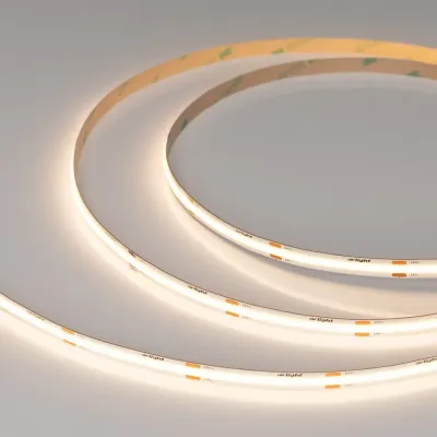 Лента светодиодная 8 Вт/м 24В IP20 3500K 480LED/м COB-X480-8mm CSP 5 м