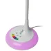 Настольный светильник ЭРА NLED-481-10W-W светодиодный с RGB ночником белый