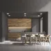 Встраиваемый светильник Gauss Frameless квадрат 9W, 4000K, 90*90мм, монтаж.отв.71*71 1/60