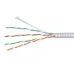 Витая пара UTP (U/UTP), категория 5e, 4 пары (24 AWG), одножильный, серый, LSZH, нг(А)-HF, (20 м)