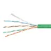 Витая пара UTP (U/UTP), категория 5e, 4 пары (24 AWG), одножильный, зеленый, LSZH, нг(А)-HF (50 м)