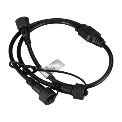Коннектор питания ARD-CLASSIC-SYNC-RGB Black (230V, 2 ports) (ARDCL, Закрытый)