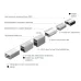 Профиль SL-LINE-4932-2500 ANOD (Алюминий)