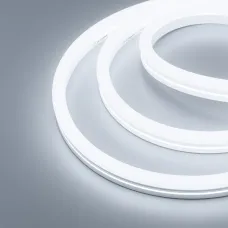Лента светодиодная герметичная MOONLIGHT-SIDE-X336-12x24mm 230V White6500 (11 W/m, IP65, 50m, wire x1) (ARL, Грибовидная форма, 336 LED/m)