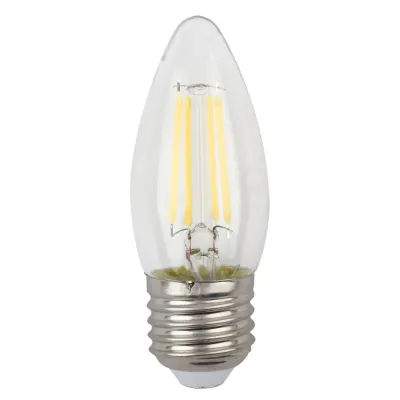Лампочка светодиодная ЭРА F-LED B35-11W-827-E27 Е27 / Е27 11Вт филамент свеча теплый белый свет