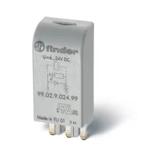 Модуль индикации и защиты, зеленый LED + диод + A1, 6...24В DC