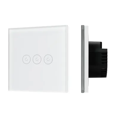 Выключатель сенсорный SWT-OMALI-S03-ZB-WH 250V, 10A, Zigbee Стекло