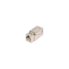Модуль Keystone, Кат.6, RJ45/8P8C, самозажимной, экран., металлик
