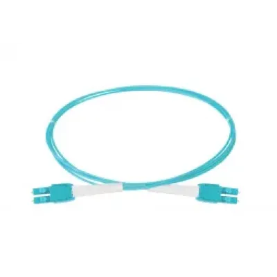 Патч-корд оптический HD, OM3, 2х50/125, дуплекс LC - дуплекс LC, UNIBOOT PUSH-PULL, 2 м