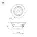 Светильник LTD-POLAR-TURN-R90-7W Warm3000 (WH, 36 deg, 230V) (ARL, IP20 Пластик, 3 года)