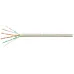 Витая пара U/UTP Cat 5e 4 пары 24 AWG patch LSZH нг(А)-HF серый 305м
