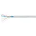 Витая пара F/UTP Cat 5e 4 пары 26 AWG patch LSZH нг(А)-HF серый 305м