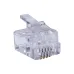 Коннекторы 6P4C (RJ-11) (100 pcs)