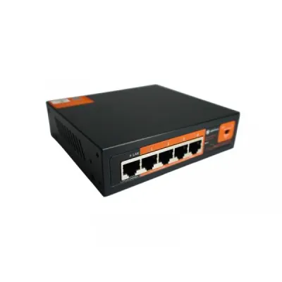 Коммутатор управляемый L2 с обл. упр. 2х100Мбит/с (RJ45 с PoE+) 2х1Гбит/с (RJ45 с PoE+) 1х1Гбит/с Uplink 52Вт