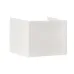 Соединитель (60х60) (4 шт) Plast EKF Белый