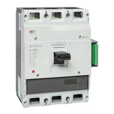 Выключатель автоматический AV POWER-4/3 1000А 100kA ETU6.2 AVERES