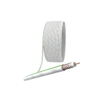 ЭРА Кабель коаксиальный SAT 703 B, 75 Ом, Cu/(оплётка Cu 75%), PVC, цвет белый, бухта 50 м (10/210)