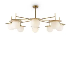 Светильник подвесной Camelia 8х60Вт E27 IP20 Freya FR5202PL-08BS