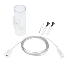 Подвес MOONLIGHT-HR-LIFT-SIDE-VR-D25-0080 White, металл